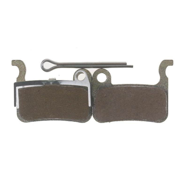 Resin semi-metal hydraulic brake pads for Xtech, two pads with metal retaining pin