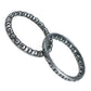 Wheel bearing cup assembly with steel bearing rings