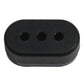 Electric scooter rear fender light cover back plate with three mounting holes