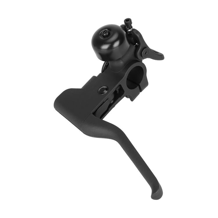 Black scooter bell brake lever handle with curved grip