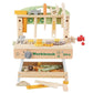 Simulation DIY Children Pretend Play Multifunctional Wooden Tool Bench
