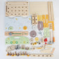Simulation DIY Children Pretend Play Multifunctional Wooden Tool Bench
