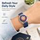 xDfind Convex Mouth Solid Color Silicone Watch Band, For Swatch 17mm