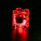 2x2 Round Building Blocks LED Light Accessories DIY Educational Toy
