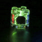 2x2 Round Building Blocks LED Light Accessories DIY Educational Toy