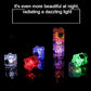 2x2 Round Building Blocks LED Light Accessories DIY Educational Toy