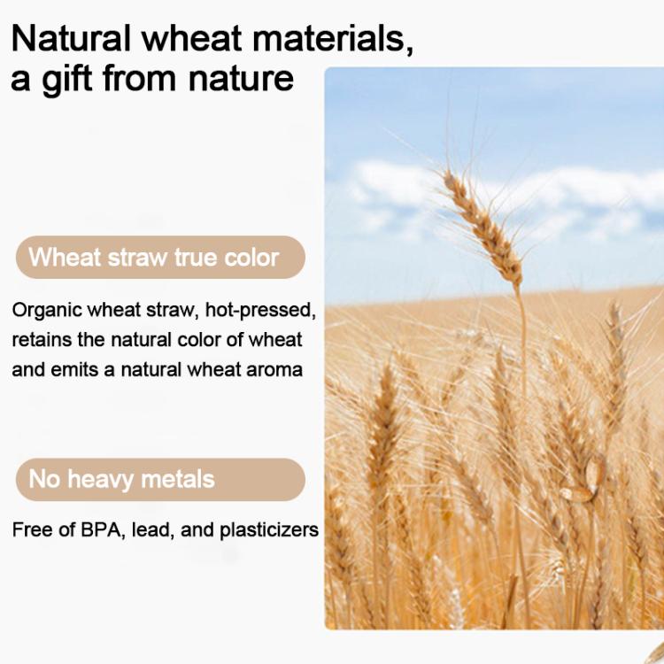 Wheat straw material close-up with golden wheat stalks