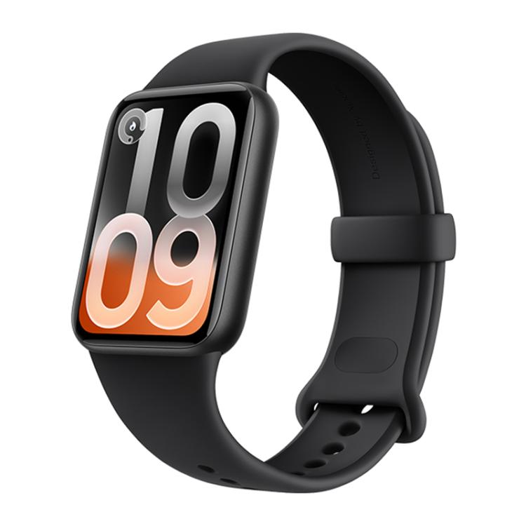 Xiaomi Smart Band 10 Pro with black band and rectangular digital display