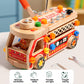 Kids Early Education Multifunctional Solid Wood Disassembly Fire Truck