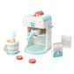 Children Pretend Play Wooden Simulation Coffee Machine Toy