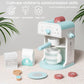Children Pretend Play Wooden Simulation Coffee Machine Toy