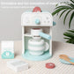 Children Pretend Play Wooden Simulation Coffee Machine Toy