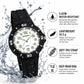SANDA 6386 Simple 5ATM Waterproof Luminous Children Watch