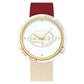 SANDA 3202 Slim Silent 3ATM Waterproof Student Watch with Nylon Strap