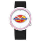 SANDA 3202 Slim Silent 3ATM Waterproof Student Watch with Nylon Strap