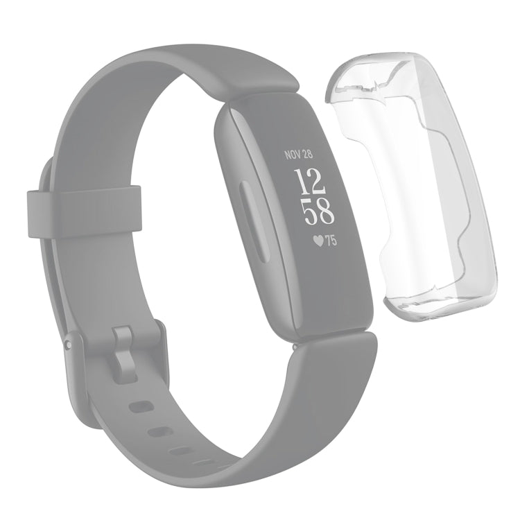 For Fitbit Inspire 2 TPU Electroplating Protective Case Cover