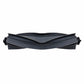 Replacement rubber main brush cover for robot vacuum, black folded squeegee ends