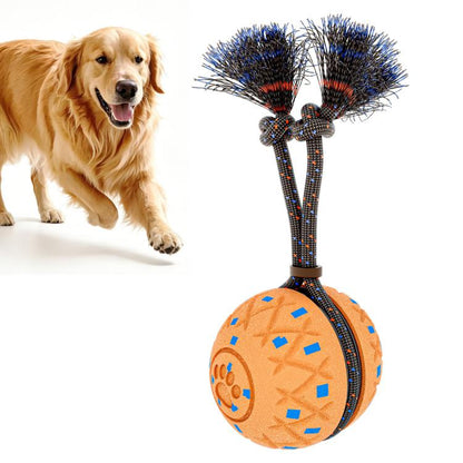 O28 Smart Automatic Pet Toy Ball Dog Training with Sound & Rope, O28