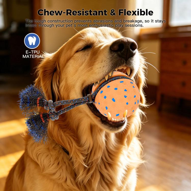 O29 Smart Automatic Pet Toy Ball Dog Training with Sound & Rope, O29