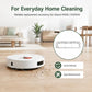 White main brush cover replacement accessory for robot vacuum, quick maintenance