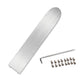 Stainless steel electric scooter base plate with mounting screws and L wrench