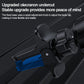 Black air vent magnetic phone holder with stable base and adjustable arm