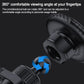 Rotatable magnetic wireless car phone holder with 360-degree adjustable ball joint