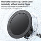 Washable suction cup phone holder with water droplets and locking bracket