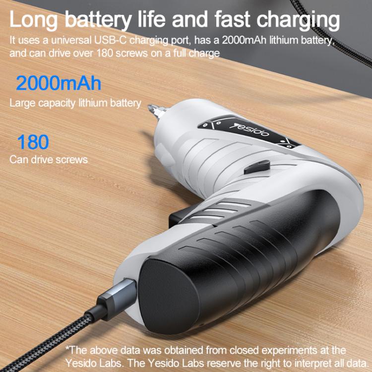 Yesido EC34 Multi-functional Household Electric Screwdriver Electric Drill Set Tool, EC34