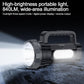 Yesido TC12 Outdoor Emergency Multifunctional Rechargeable Dual Lamp Lighting Flashlight, TC12