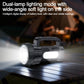 Yesido TC12 Outdoor Emergency Multifunctional Rechargeable Dual Lamp Lighting Flashlight, TC12