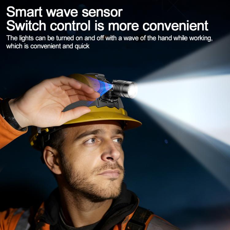 Yesido TC13 500LM Wave Sensor 3 Modes Zoomable LED Headlamp, TC13