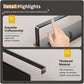 No-drill Magnetic Kitchen Paper Towel Storage Rack Holder with Hook