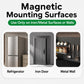 No-drill Magnetic Kitchen Paper Towel Storage Rack Holder with Hook