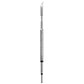 Lead-free soldering iron tip, straight metal body with narrow angled tip