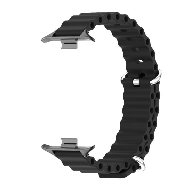 MIJOBS Ocean Silicone Breathable Watch Band, For Xiaomi Band 10 Pro / Redmi Watch 6 / 5