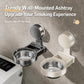 No-drill Suction Cup Wall-mounted Ashtray