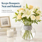 Spiral Plastic Flower Stem Holder