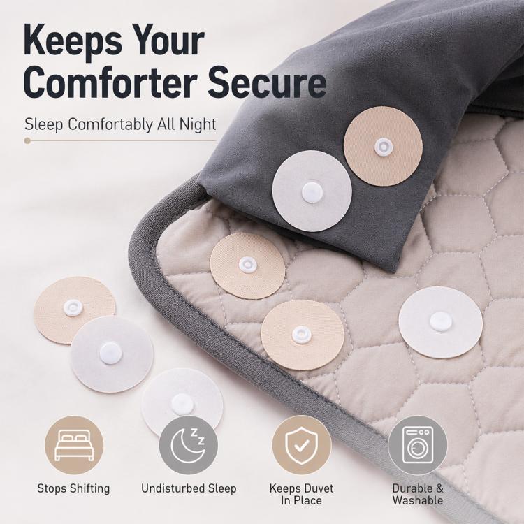 Quilt Safety Anti Running Fixing Buckle, Pair, 4-Pair, 6-Pair
