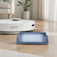 Robot vacuum mop pad module replacement, blue plastic frame with clear pad