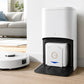 Robot vacuum dust bag, white filter bag with center handle