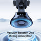 Vacuum suction disc base of a car phone holder with blue light