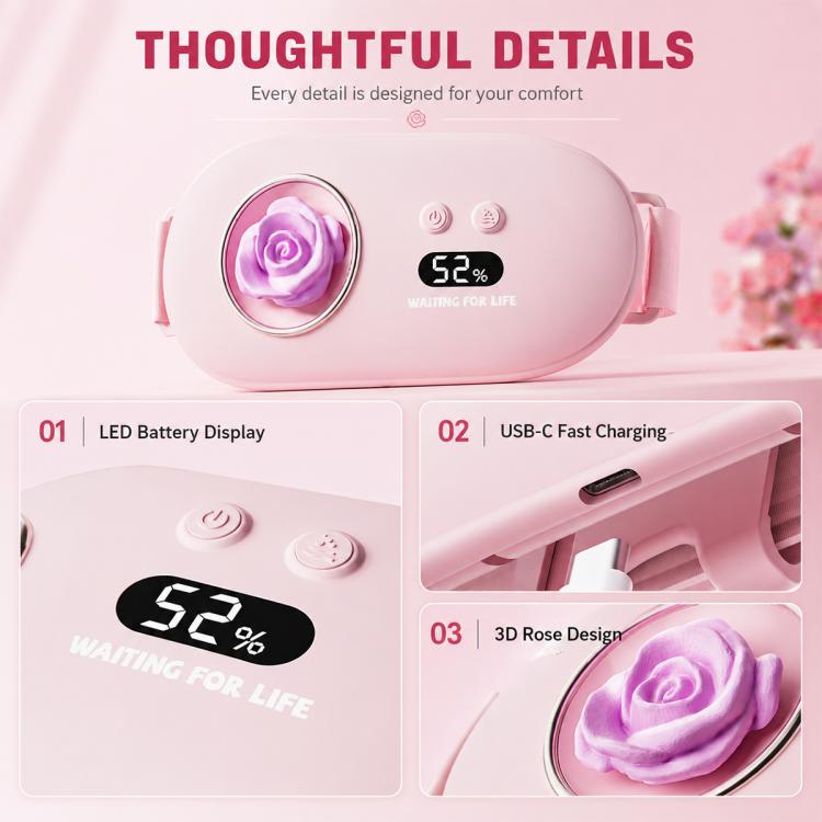 OP4 Gardenia 3D Warming Waist Belt