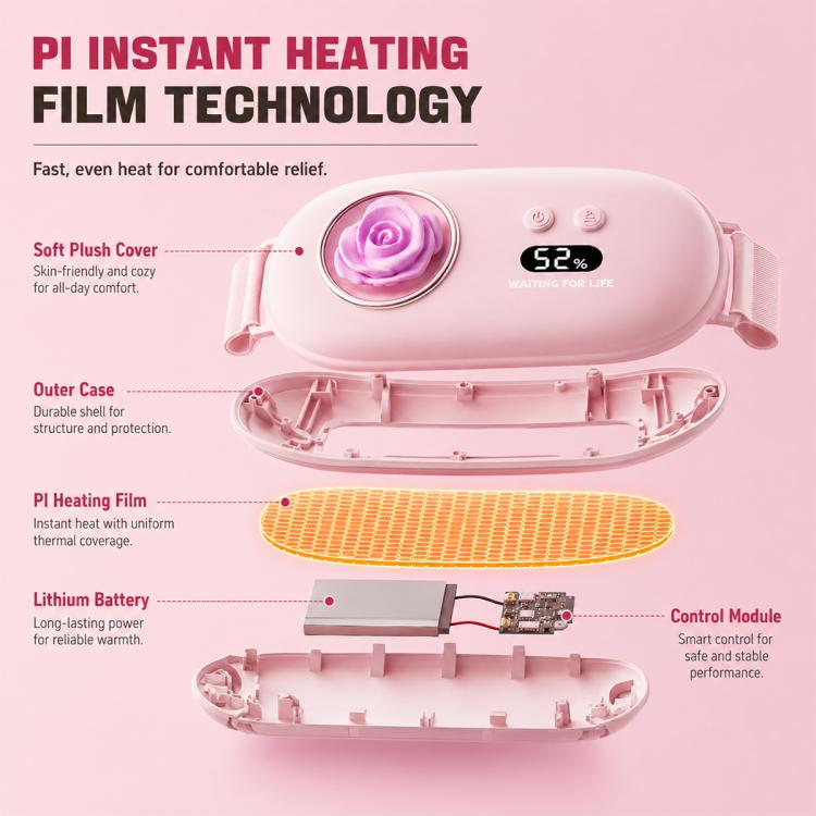 OP4 Gardenia 3D Warming Waist Belt