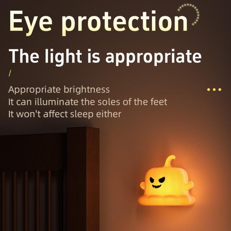 ZHL002 Pumpkin Ghost Silicone Night Light