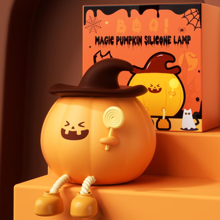 ZHL003 Magic Pumpkin Silicone Night Light