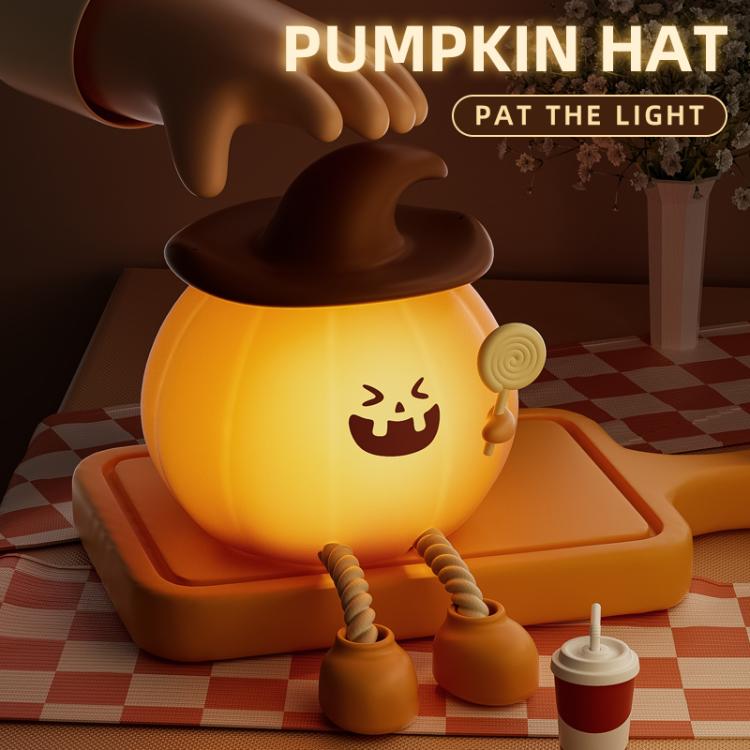 ZHL003 Magic Pumpkin Silicone Night Light