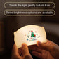 ZHL001S Christmas Pillow Silicone Night Light
