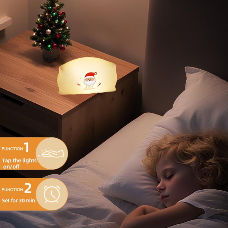 ZHL001S Christmas Pillow Silicone Night Light