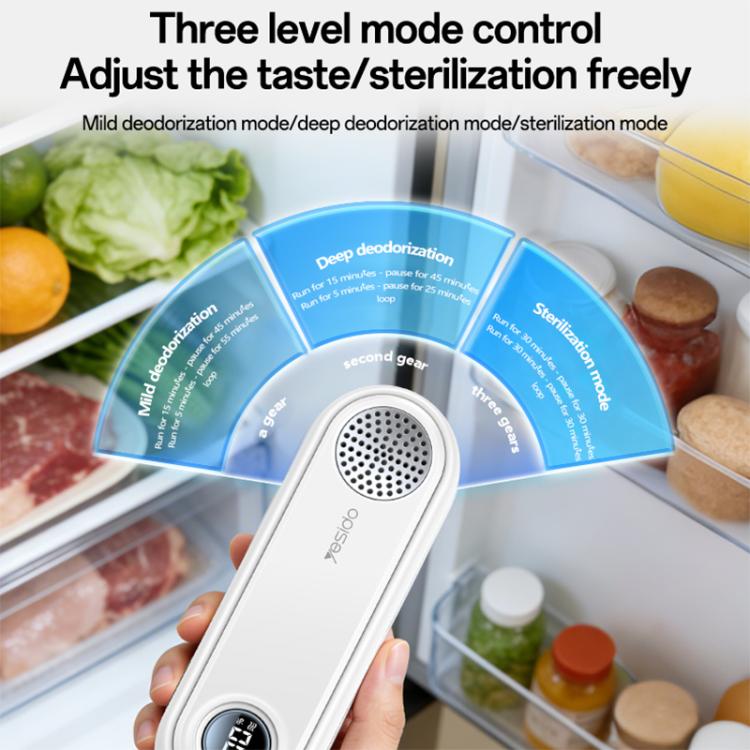 Yesido EC33 Multi-functional 3 Modes Fridge Deodorizer Sterilizer